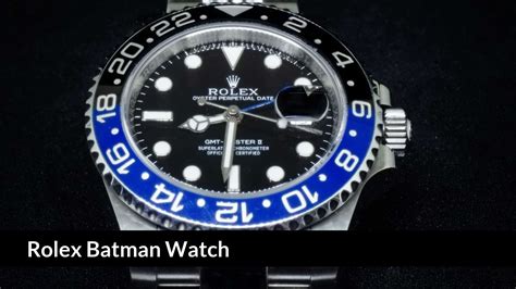 rolex batman price used